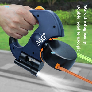 2 In 1 Pet Leash That Can Rotate 360 °   And Stretch Easy To